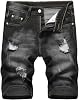 Mens Casual Denim Shorts No Belt