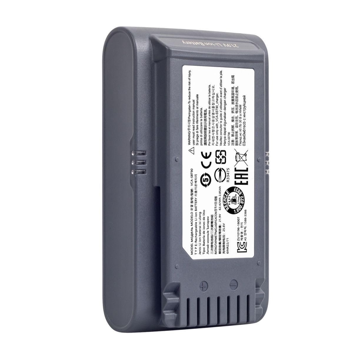 4000 mAh nowa bateria do czyszczenia próżniowego, pasuje do modeli Samsung Jet75, Jet90, Jet90e, VS9000 VCA-SBT90