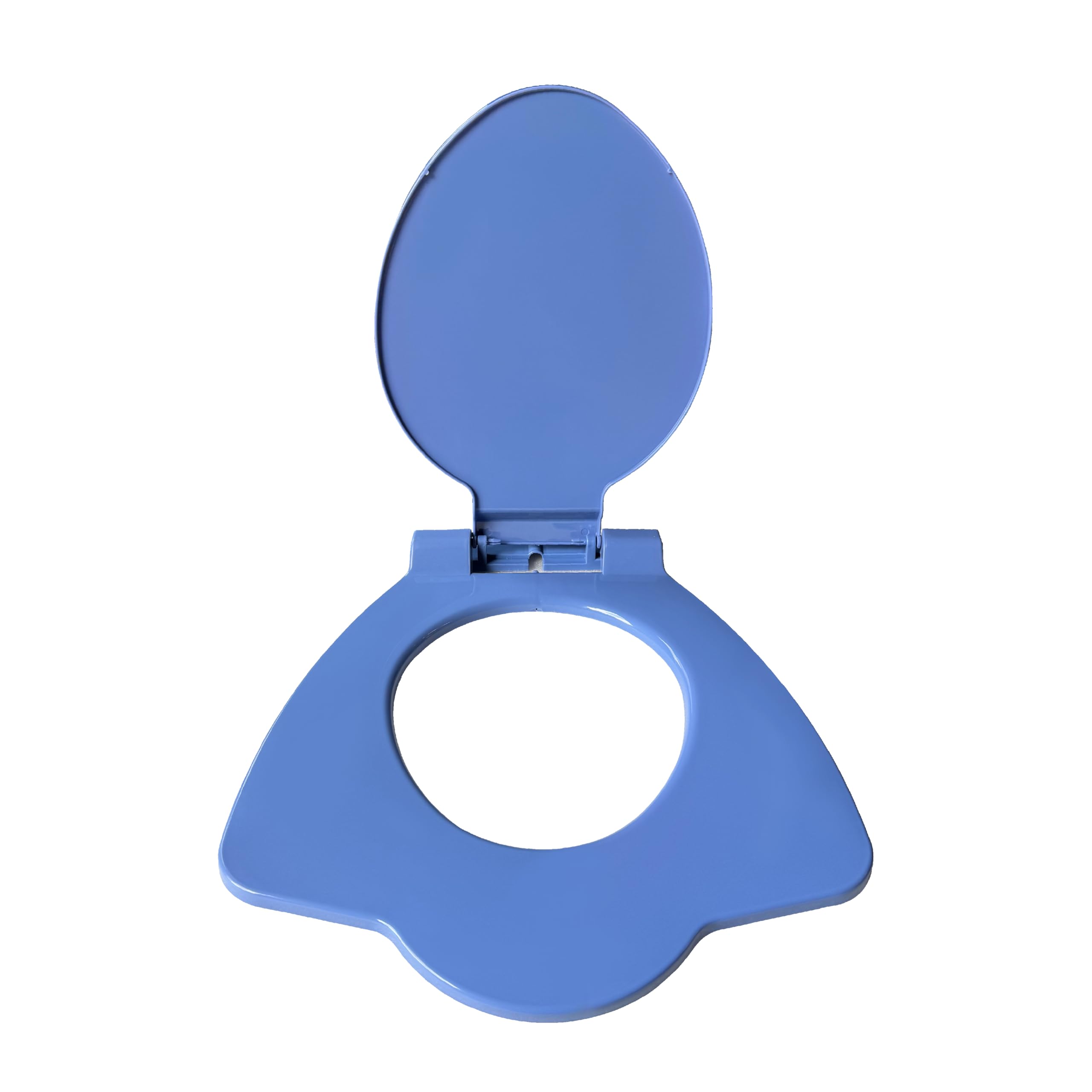 Luxart Anglo Indian Toilet Seat Cover with Round Edges, PVC Cover for Indian Toilet Seat - High Glossy Finish, Sleek Design - Non-Soft Closing Commode Seat with Cover with Installation Kit (AL-BLUE) (B0DDC4NYTD) Amazon Price History, Amazon Price Tracker