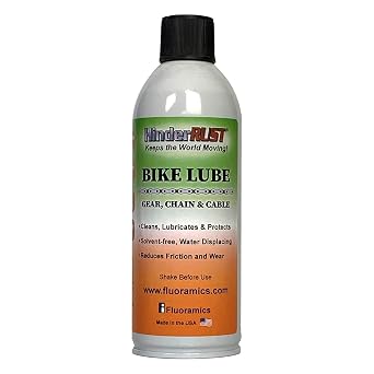 Bike Lube Cleans, Lubricates, and Protects Bicycle Gears, Chains, and Cables- Safe to use with e-Bikes and e-Scooters Net Wt 326 g 11.5 oz Aerosol Can