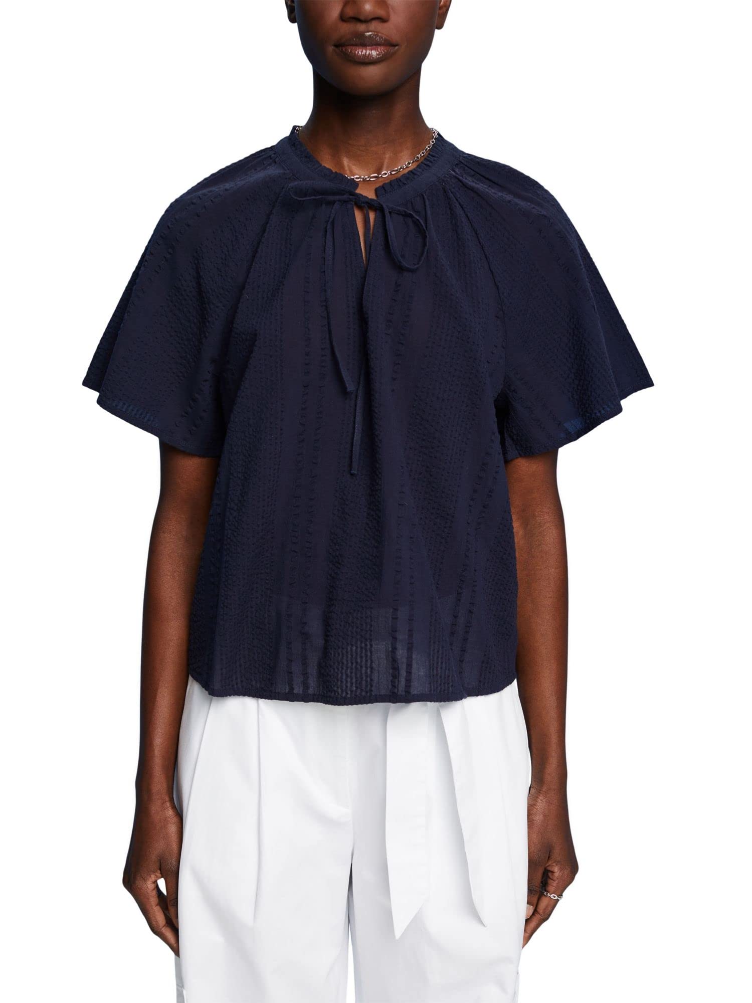 Esprit Women's Navy Edc 033Cc1f306 Blouse,