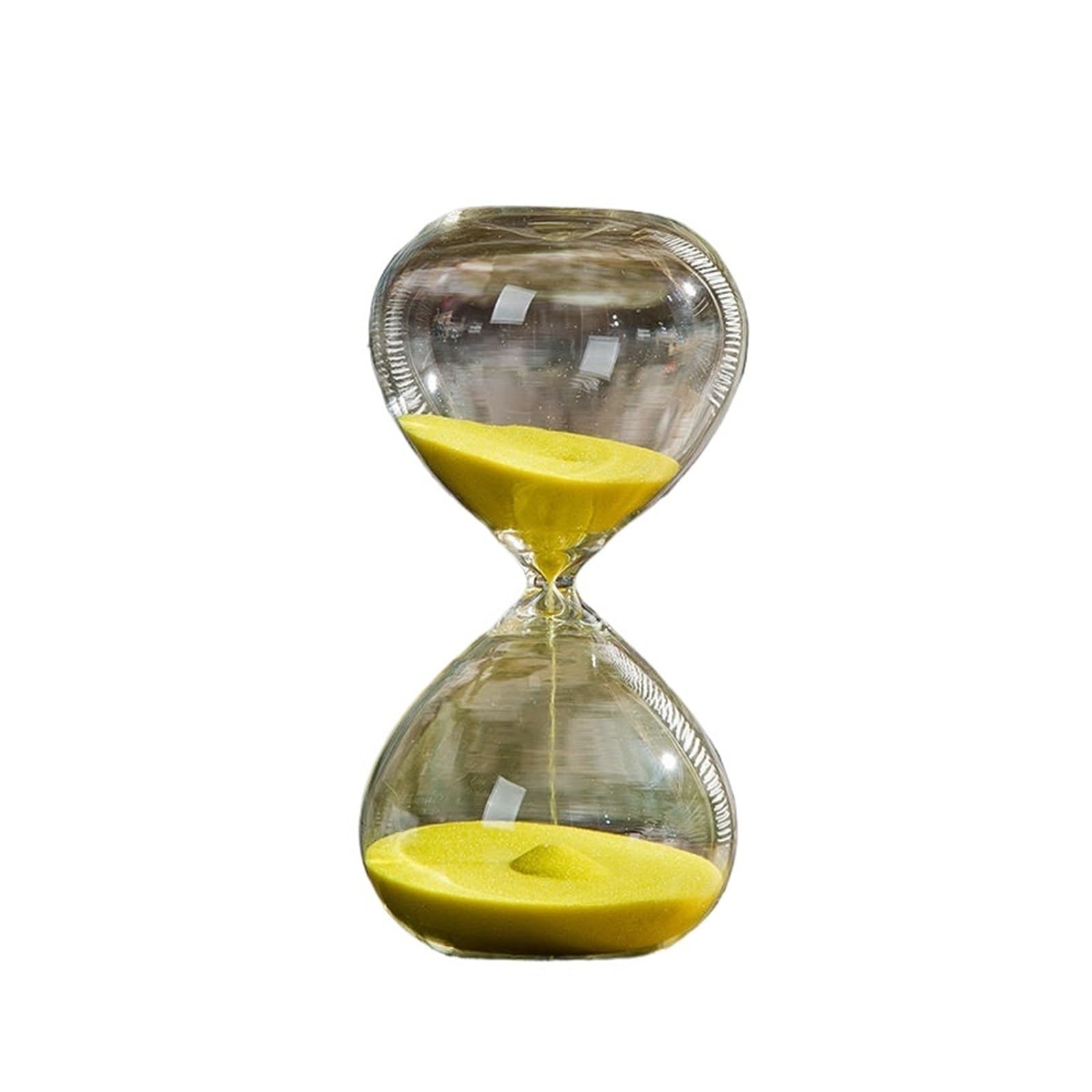 Glas-Sanduhr mit Sanduhr