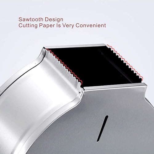 Miniatura 4 de Dispensador de papel higiénico comercial, dispensador de papel higiénico, dispensador de toallas de papel, soporte de pared de acero inoxidable