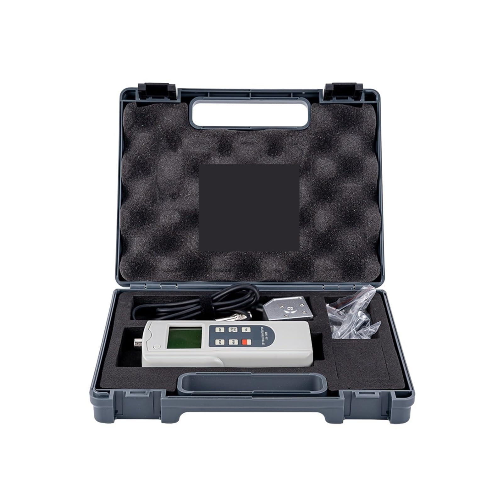 Medidor de vibraciones, Medidor de vibración triaxial digital 3D AV-160D Probador Vibrómetro movimiento mecánico 10 Hz ~ 1 K Sensor piezoeléctrico