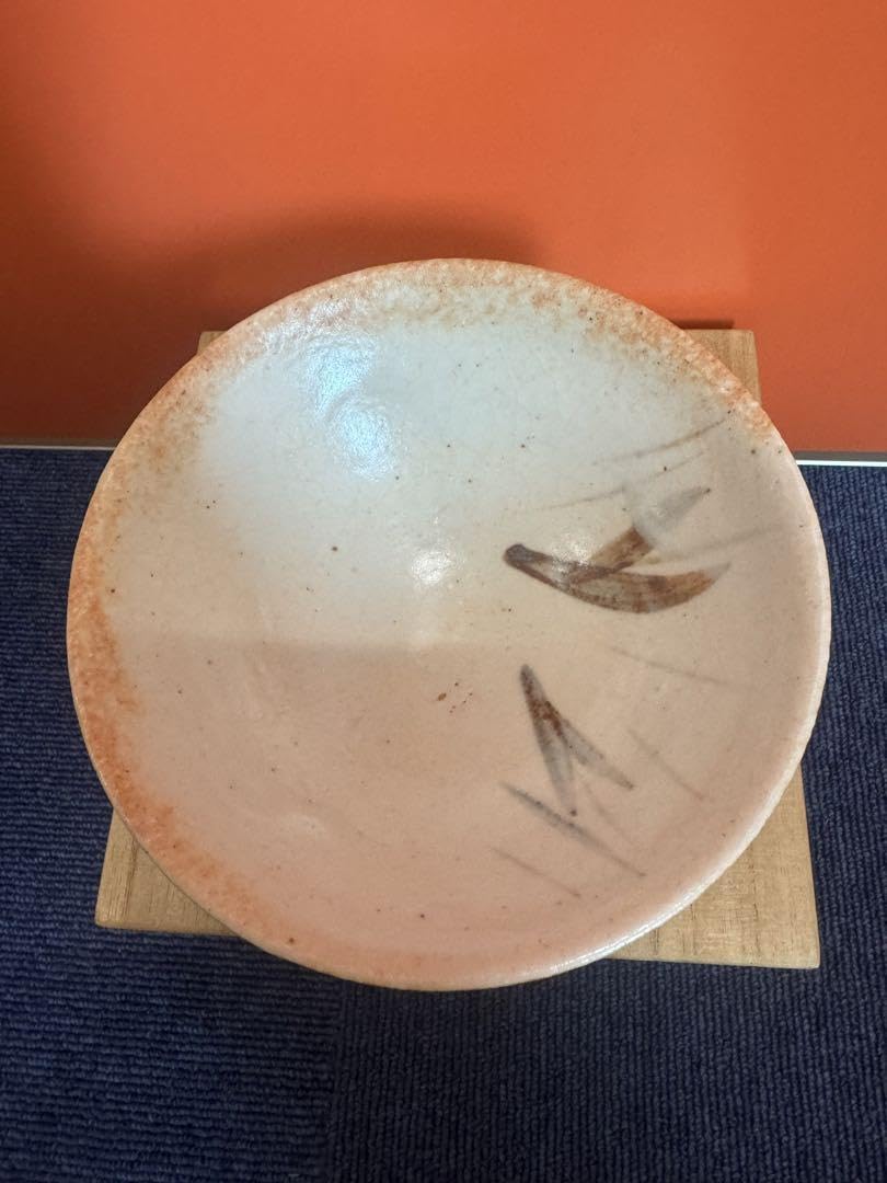 Amazon.co.jp: 1875 陶祖十二代 加藤景秋 志野 平茶碗 : おもちゃ