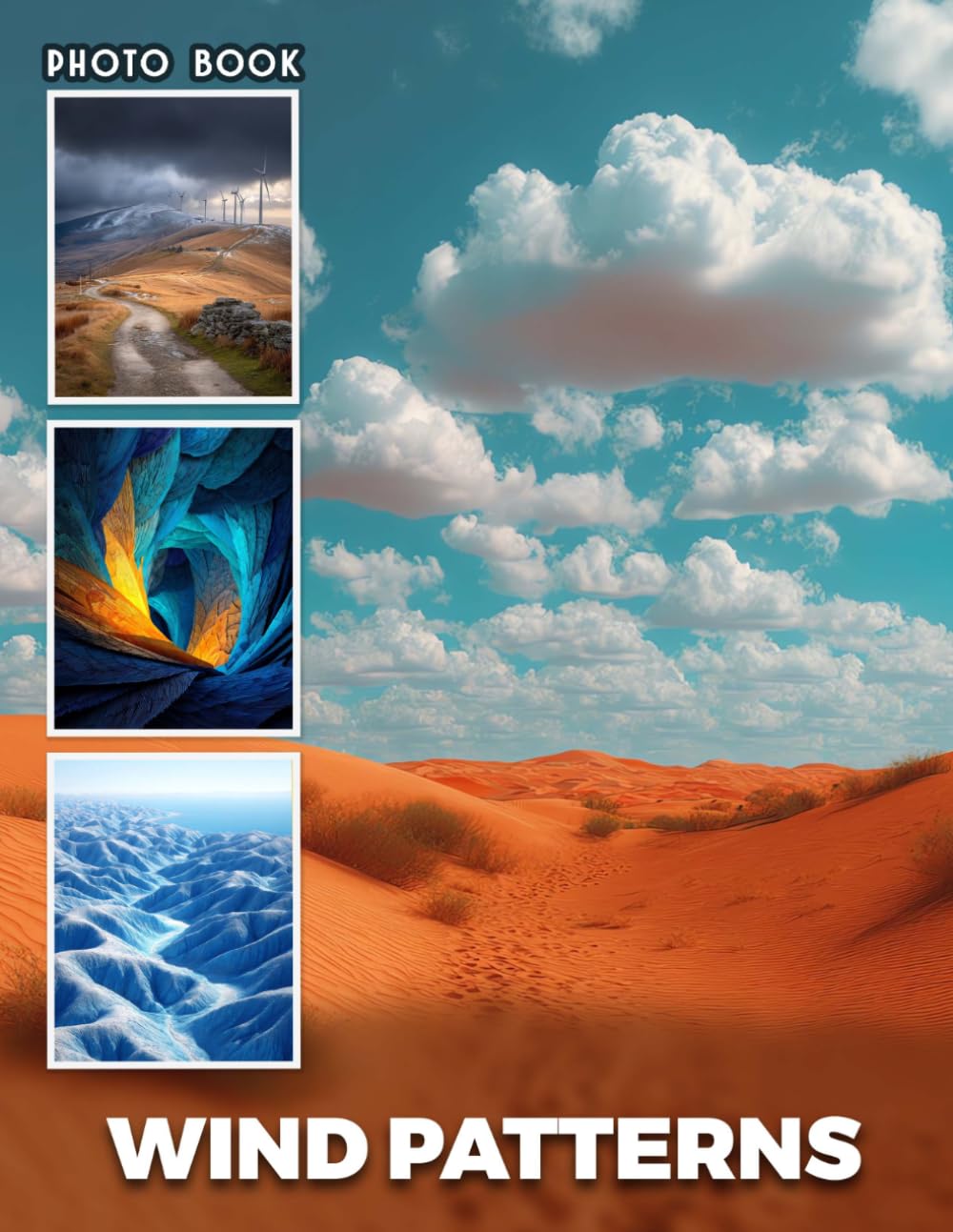 Wind Patterns Photobook: Wind Movement Photography Showcasing Flowing Landscapes And Dynamic Nature Scenes