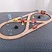 Disney KIDKRAFT Pixar Cars 3 Build Your Own 55 Piece Wooden Racetrack