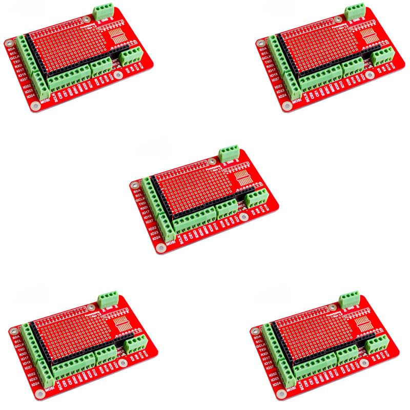 5pcs Raspberry 2B 3B 4B Prototype Expansion Board