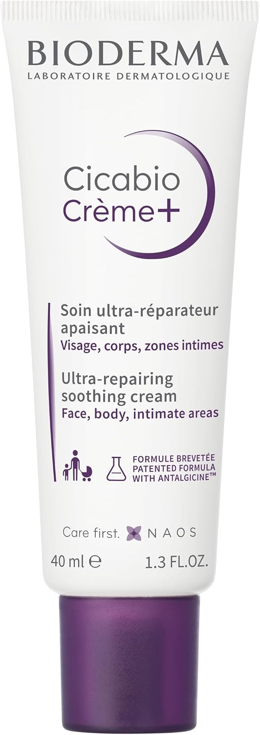 Bioderma Cicabio Cream+ Onarıcı Yatıştırıcı Nemlendirici Cica Krem Bebek Çocuk Yetişkin Yüz Vücut 40 ml