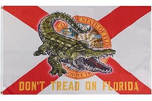 Don't Tread On Florida Flag 100D Woven Poly Nylon