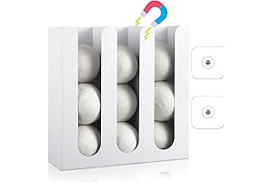 Space-Saving Magnetic Dryer Ball Holder