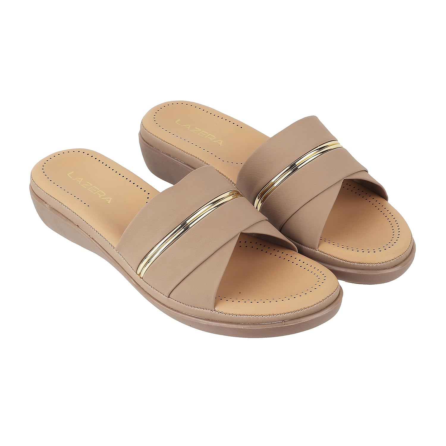 lazera Womens Ultimate Comfort Flat Casual Chappal Brown-picture-17