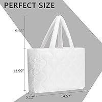 Vista 3 de Bolsa grande acolchada para mujer, bolsa acolchada y acolchada