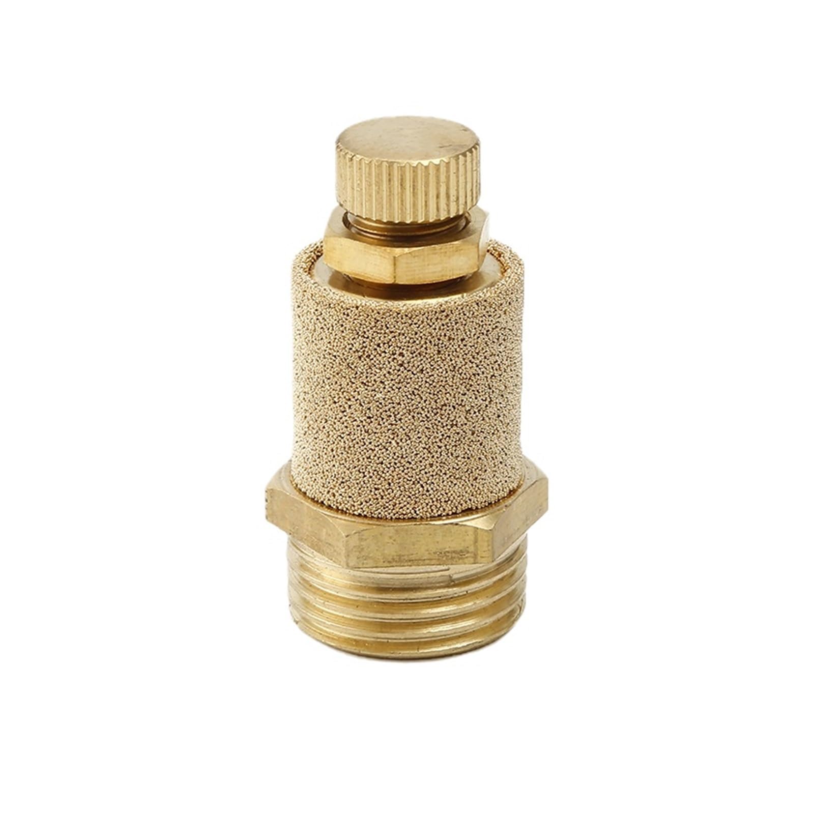 Silenziatore pneumatico in ottone BSP 1/4" Filtro antirumore