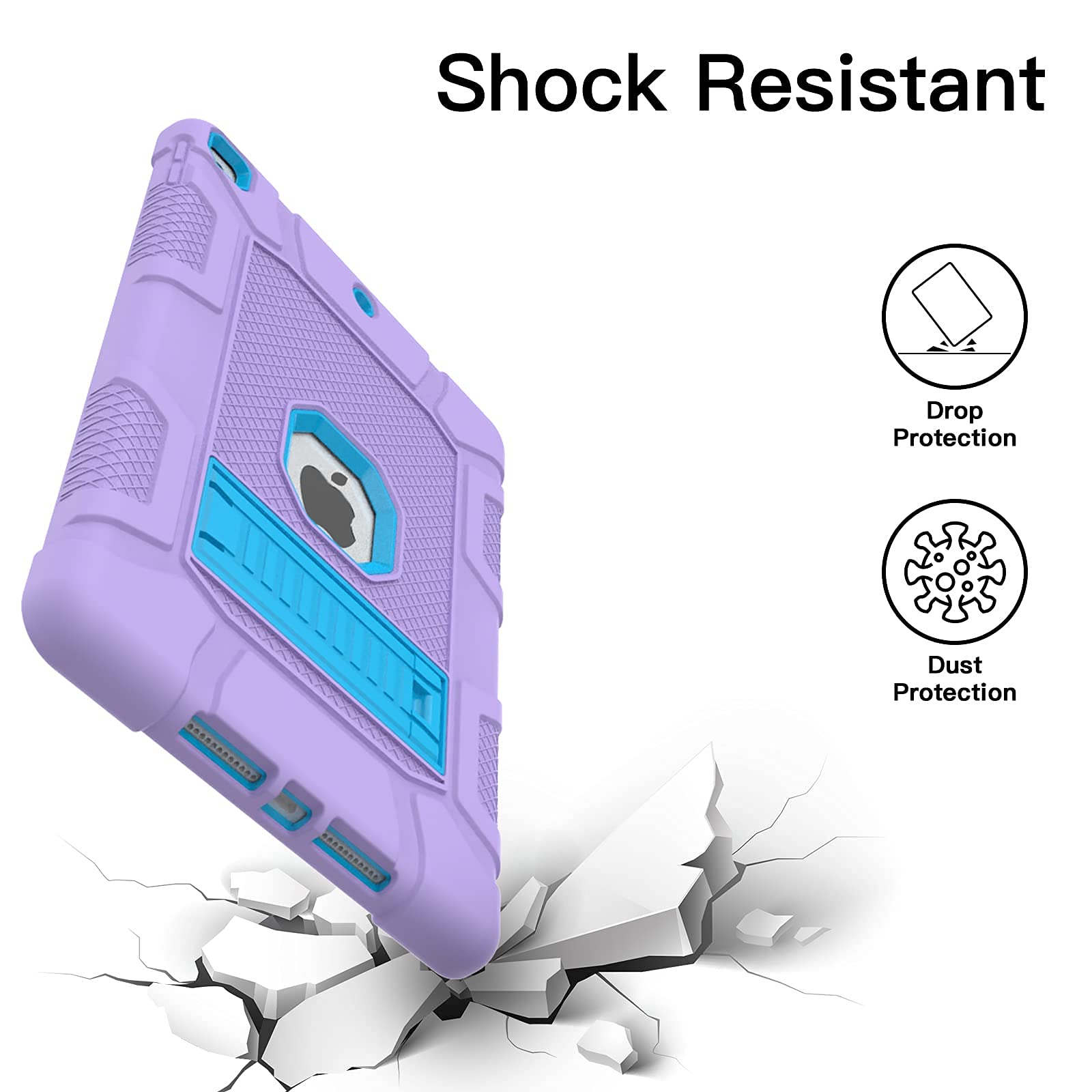 Amazon.com: Rantice iPad 9th Generation Case, iPad 8th