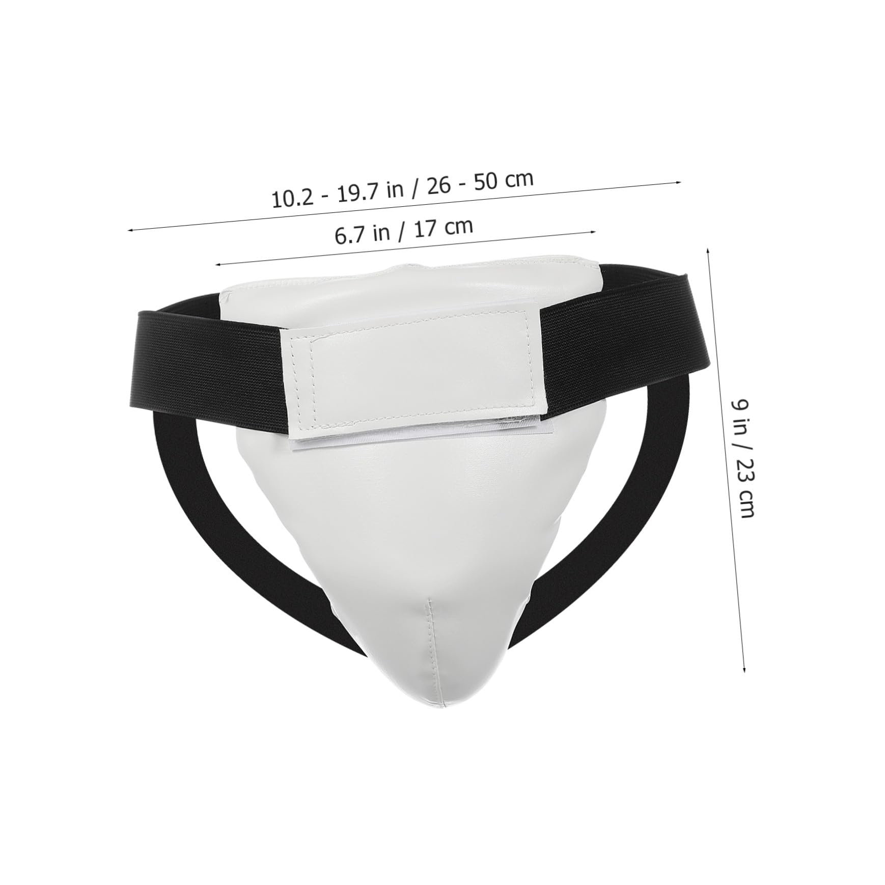 Protecteur Entrejambe Respirant pour Garçon Fille Coque Intégrée Résistante à Lusure Protège Aine Professionnel pour Sports de Combat