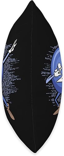 Miniatura 2 de Bowling and Skittles Accessories & Gifts Dabbing Ball - Almohada de boliche, 16 x 16 pulgadas, multicolor