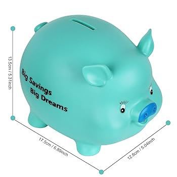 可愛いブタさん貯金箱 Amazon.co.jp: P.CREST 貯金箱 かわいい ブタさん サイズ大 500