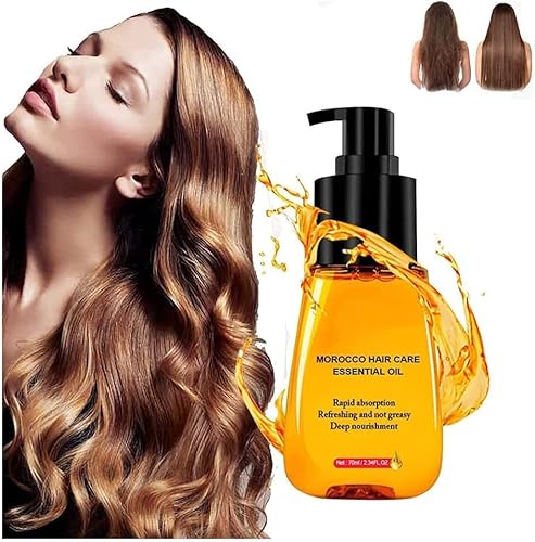 ShineStudio - Suero antiencrespamiento para el cabello ShineStudio, suero antiencrespamiento para cabello seco, cabello rizado dañado, brillo Studio Morocco Silk Bright Hair Care (1 unidad) Cover
