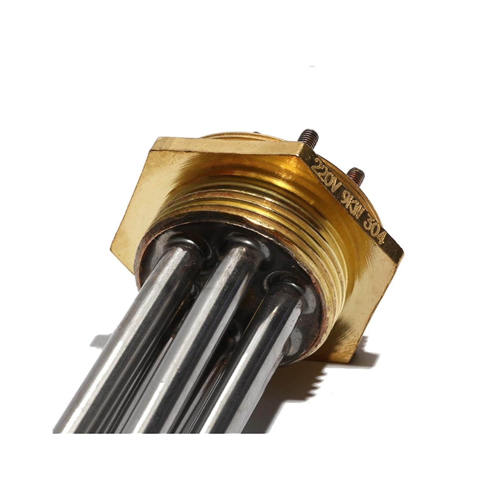 Grzejnik zanurzeniowy 220 V 380 V DN40 G1 1/2" elektryczna grzałka zanurzeniowa, element grzejny ze stali nierdzewnej 304, opór TEN, 3 kW, 4,5 kW, 6 kW, 9 kW, 12 kW (220 V, 6 KW 240 mm)