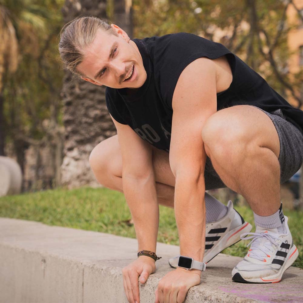 Ksix Tube Reloj Inteligente Hombre y Mujer Multideporte, Smartwatch con Llamadas y Notificaciones, Localizador, Pulsera de Actividad con Podómetro, Pulsómetro y Oxígeno en Sangre. App Propia. Negro