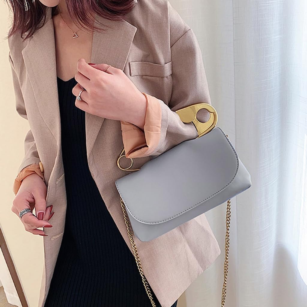 Fashion Shoulder Bag Chain Crossbody Purse for Women Chain Shoulder Bag Handbag Purse for Girl Dating Work