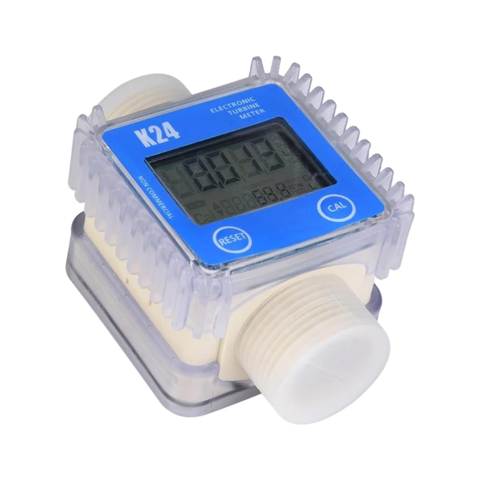 Medidor de caudal de agua, Medidor de flujo de combustible Digital K24 for turbina, herramientas de medición, productos químicos, agua, mar, medidor de flujo de líquido G5AB para agua, diésel y otros