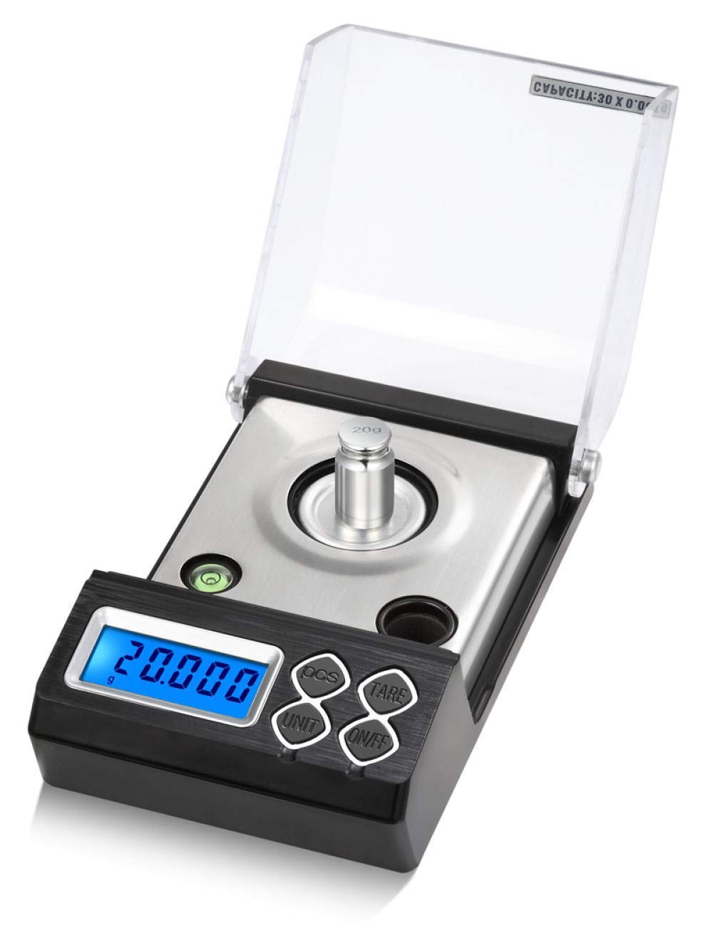 Balances numériques précises de Haute précision 0 001G échelle de Milligramme numérique Laboratoire équilibre d'herbes d'or comptage échelle de Carat balances de Bijoux électroniques