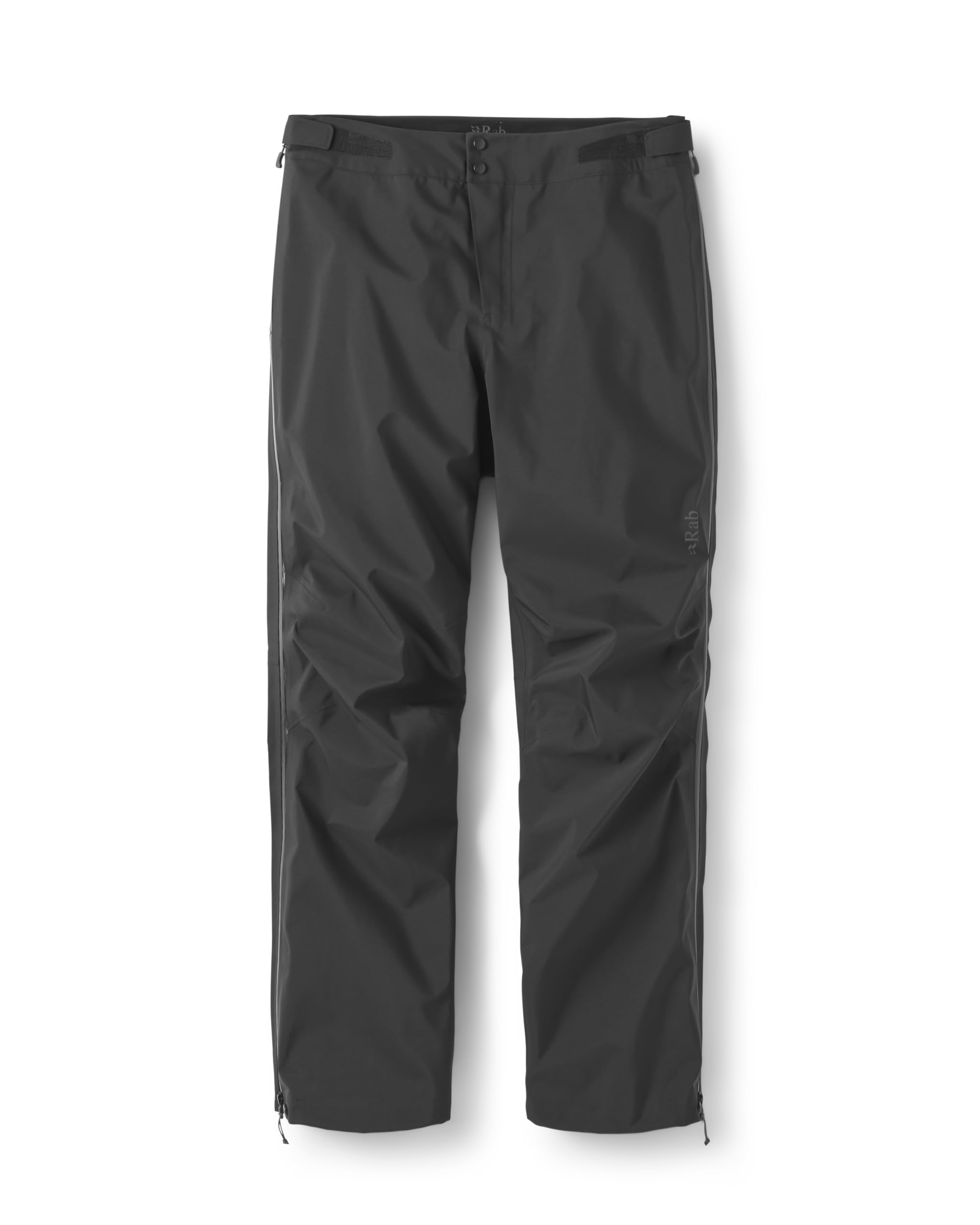 Rab Women's Black Kangri Gtx Pants - Waterproof Breathable Gore-Tex Shell For Hiking & Mountaineering - Medium/30 Inseam
