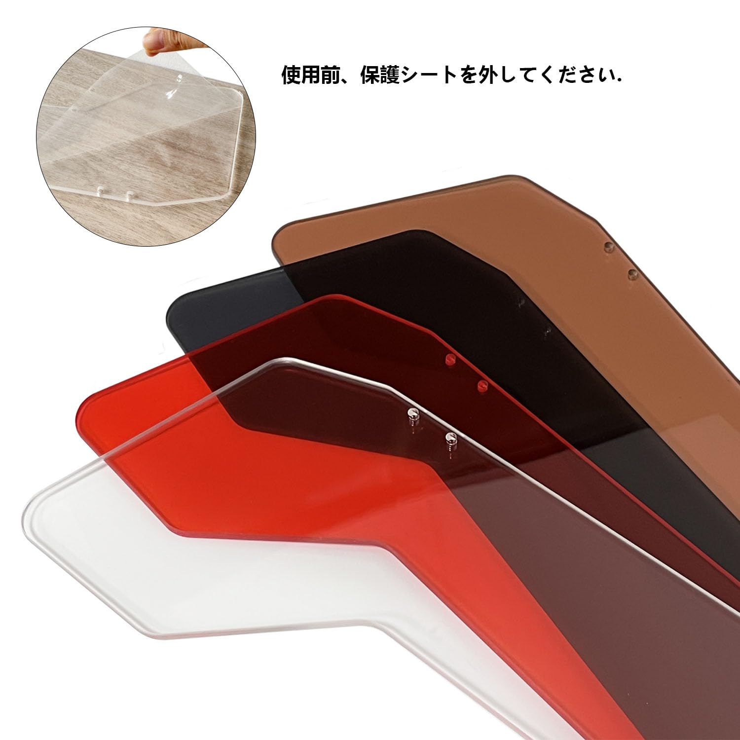 (ガラス色) ロードスター用ウインドブロッカー ND #ロードスター 用 #ウインドブロッカー （ガラス色・グレー