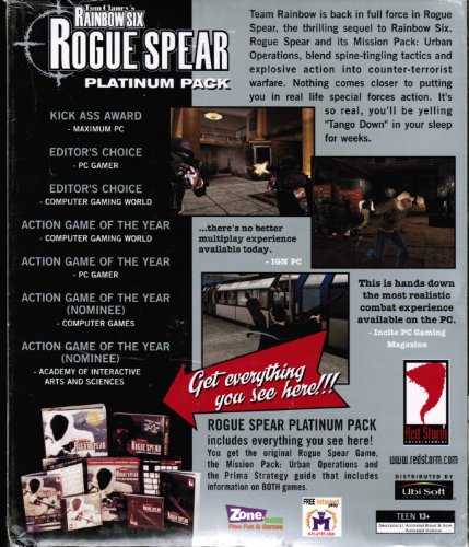 UBI SOFT Tom Clancy's Rainbow Six Rogue Spear Platinum Windows - 2