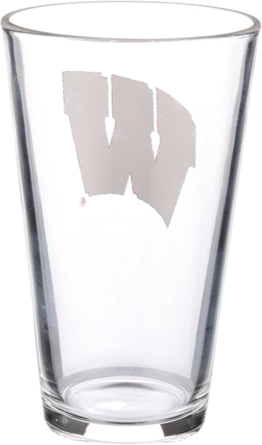 The Memory Company Officially Licensed NCAA 16 oz Pint Glasses Set of 2-16 oz Pint Glass, Licensed Team Drinkware, Stylish Gameday Glassware, Team Logo