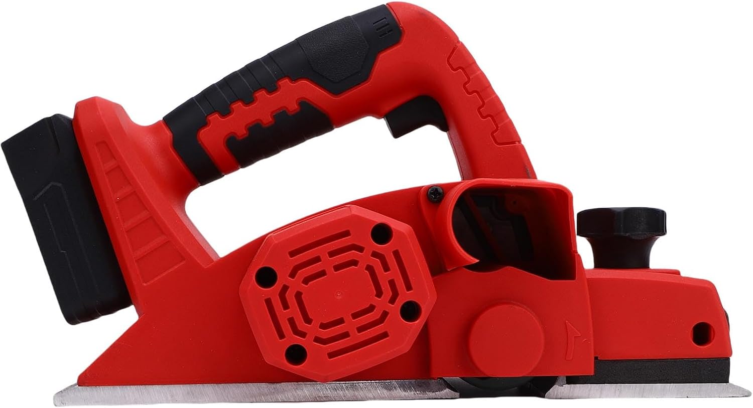 Cordless Brushless Handheld Planer - 15000 RPM 3-1/4 Inch Width ABS Woodworking Tool for Professional Carpenters Home Use