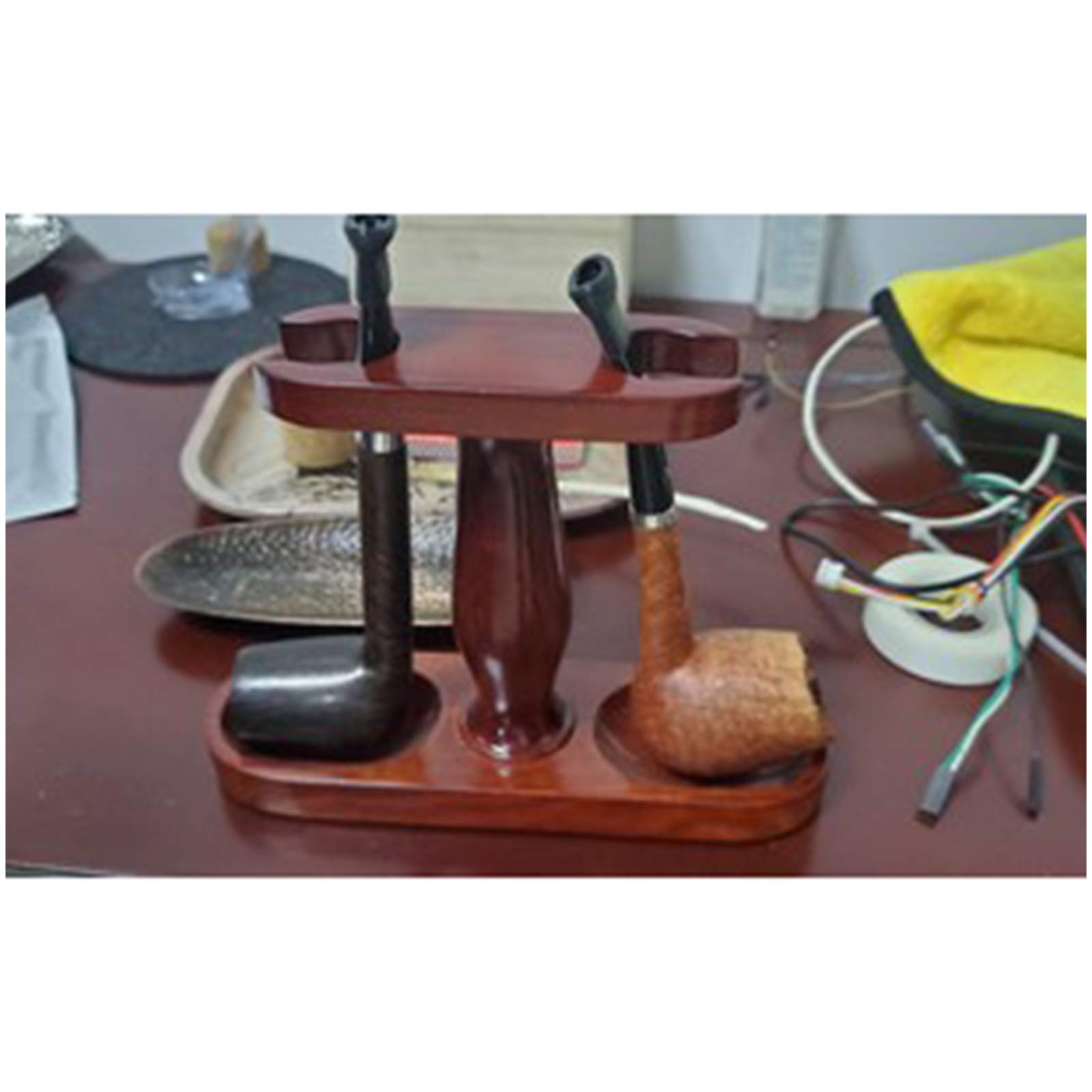 Soporte for pipa de tabaco - for con raspador 3 en 1 Regalos for hombres, A