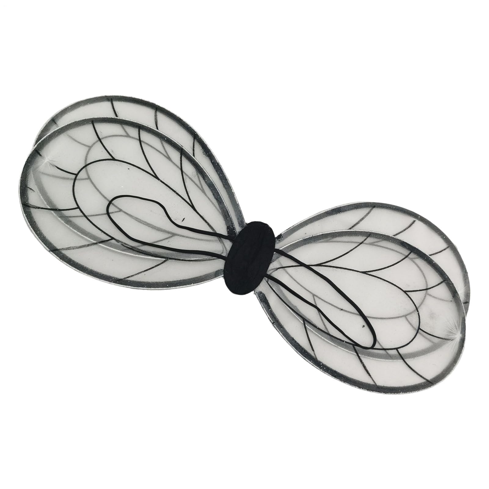 Fairy Wings Bees - Accessories for Fairy - Bee Costume Accessory - for Party, Halloween, Masquerade, Carnival, Theme Parties, Family Nights, Photography, Cosplay, Props, Accessory Black