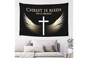 Jesus Christ He Is Risen Tapestry: A Majestic Tapestry for Your Sacred Space