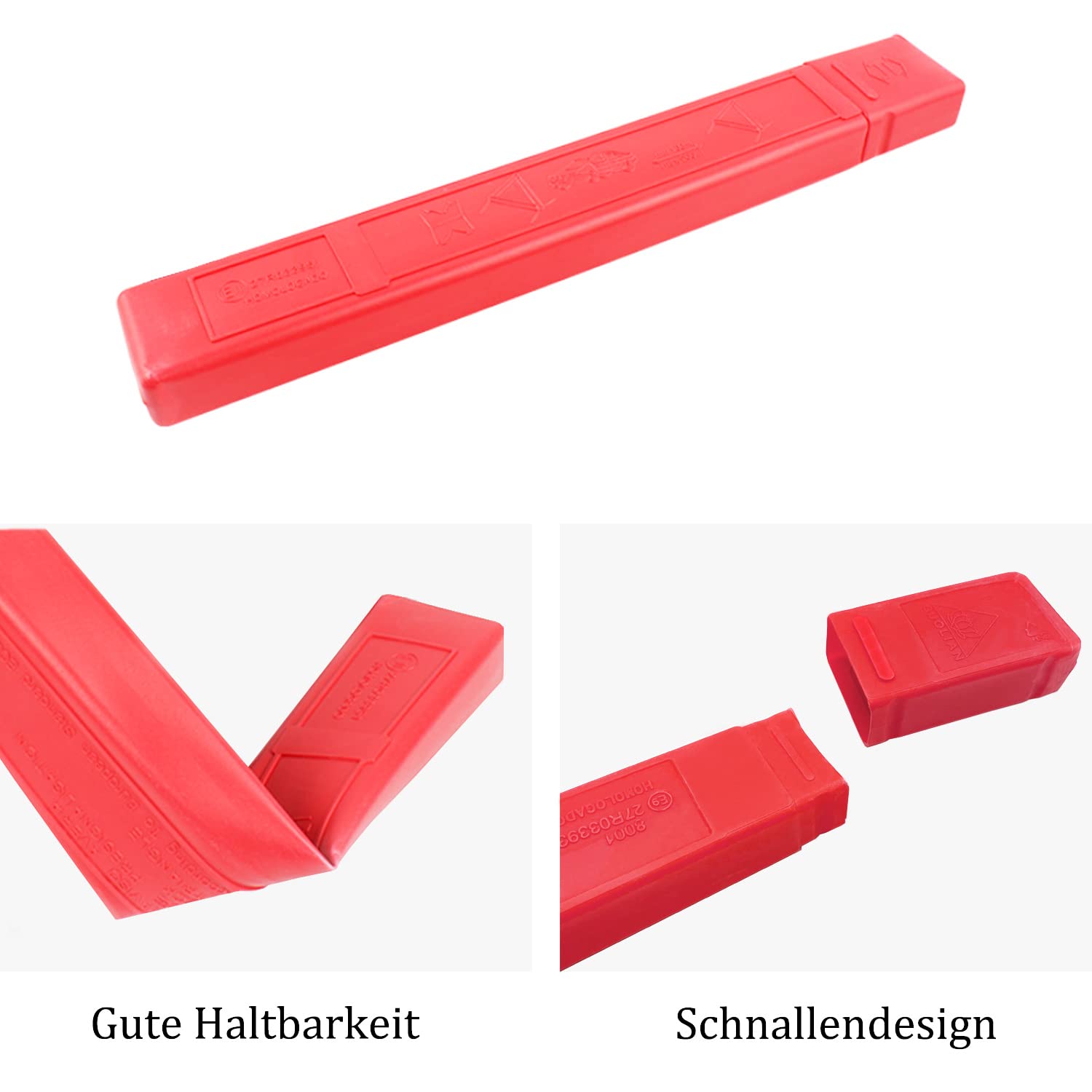 ACONDE Warning Triangle With Warning Triangle For Cars, With Storage Box, Foldable, For Warning Signs That Are Displayed In The Event Of A Temporary Stop Or A Vehicle Breakdown