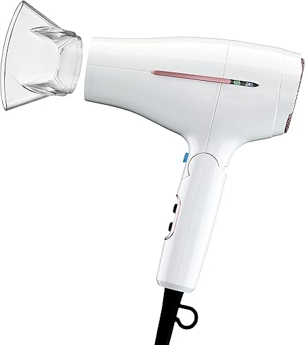 Conair Secador de pelo de viaje, secador de pelo de viaje mundial de 1875 W con tecnología de voltaje inteligente y mango plegable disponible en Yaxa Colombia
