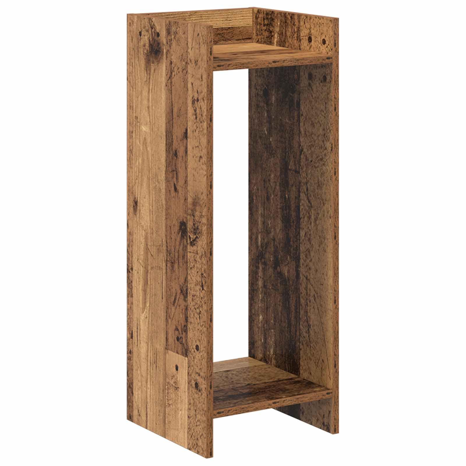Supporto per piante in legno composito, 30 x 30 x 80 cm, per interni