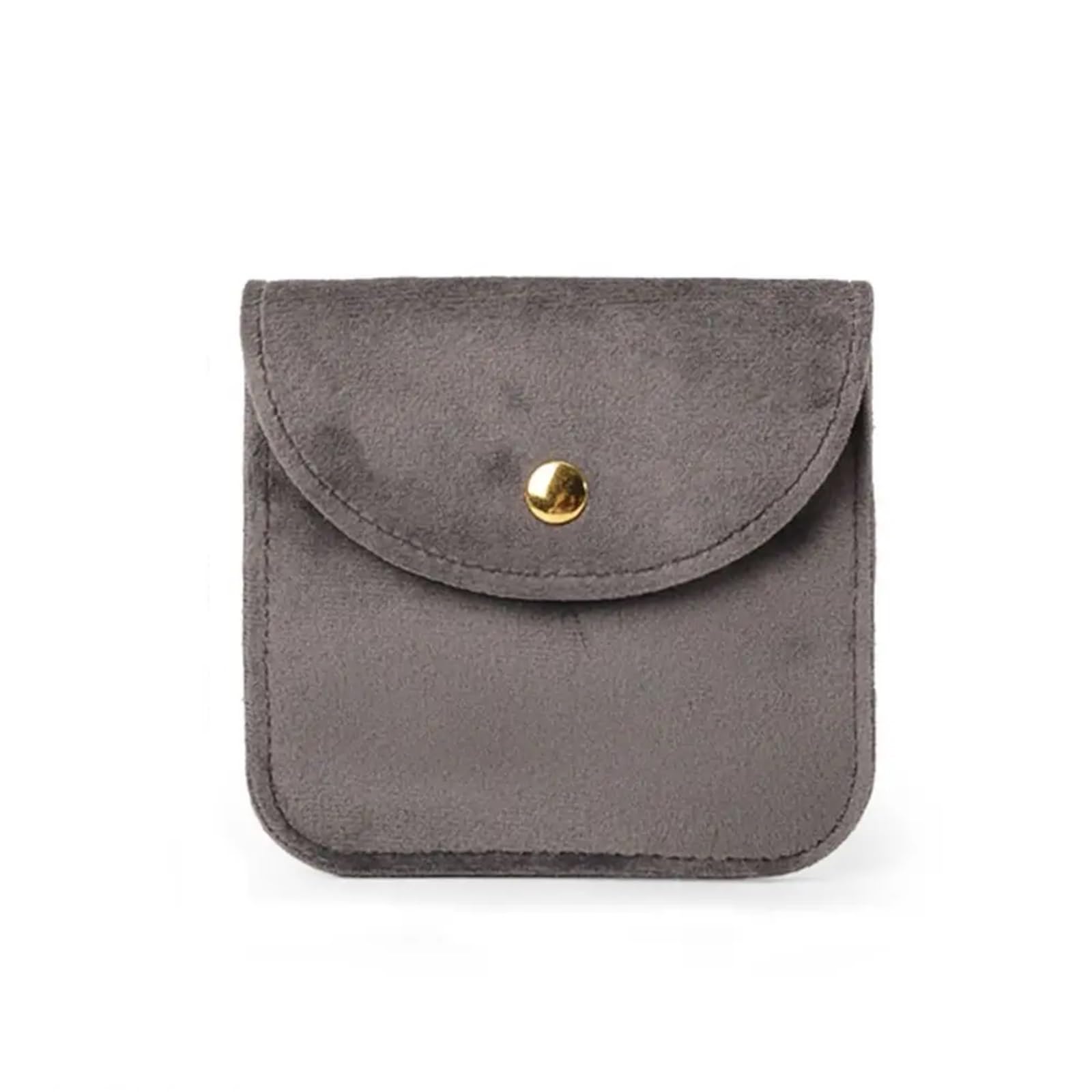 RRYPBOVG Jewelry Storage Bag 3pcs Velvet Jewelry Bag Snap Button Packaging Organizer Necklace Earrings Ring Storage Pouches