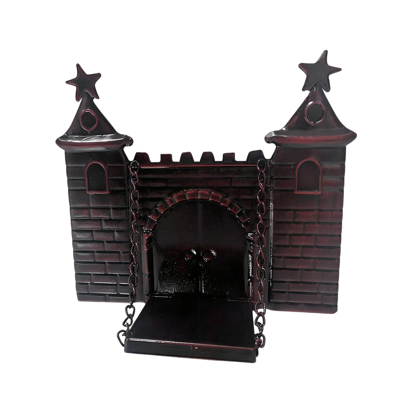 Artistic Styles Hanging Holders with Paint Detail Adds Charm to Any Room Dark Decoration Stand