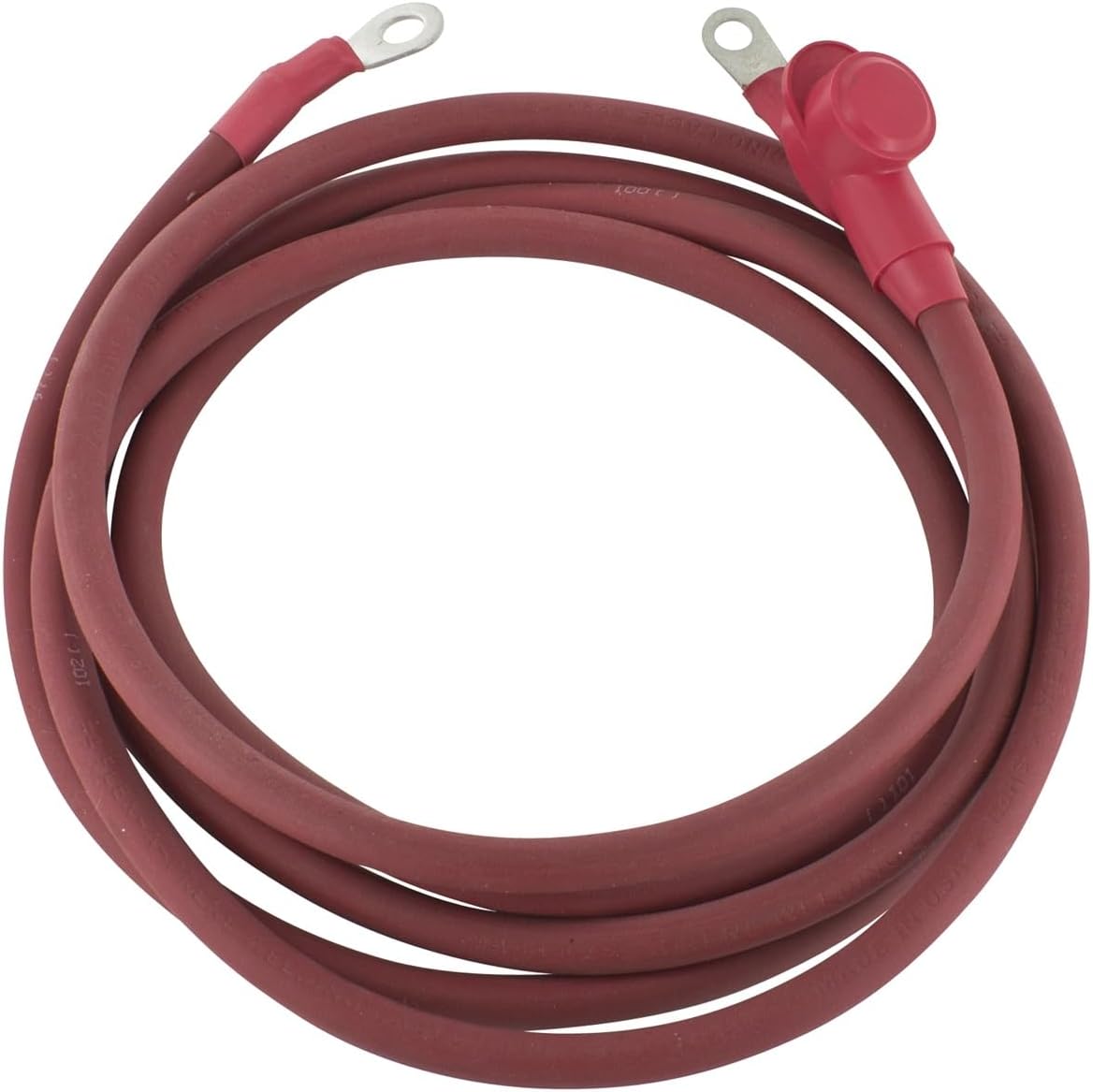 Powermaster - Alt Charge Wire 4g 8 ft 5/16 & 1/4 Eyelet