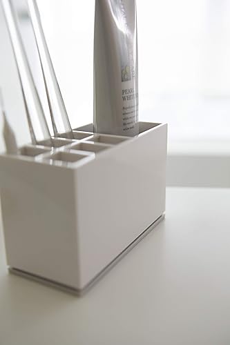 Miniatura 7 de Yamazaki Porta cepillo de dientes, ABS, blanco, talla única