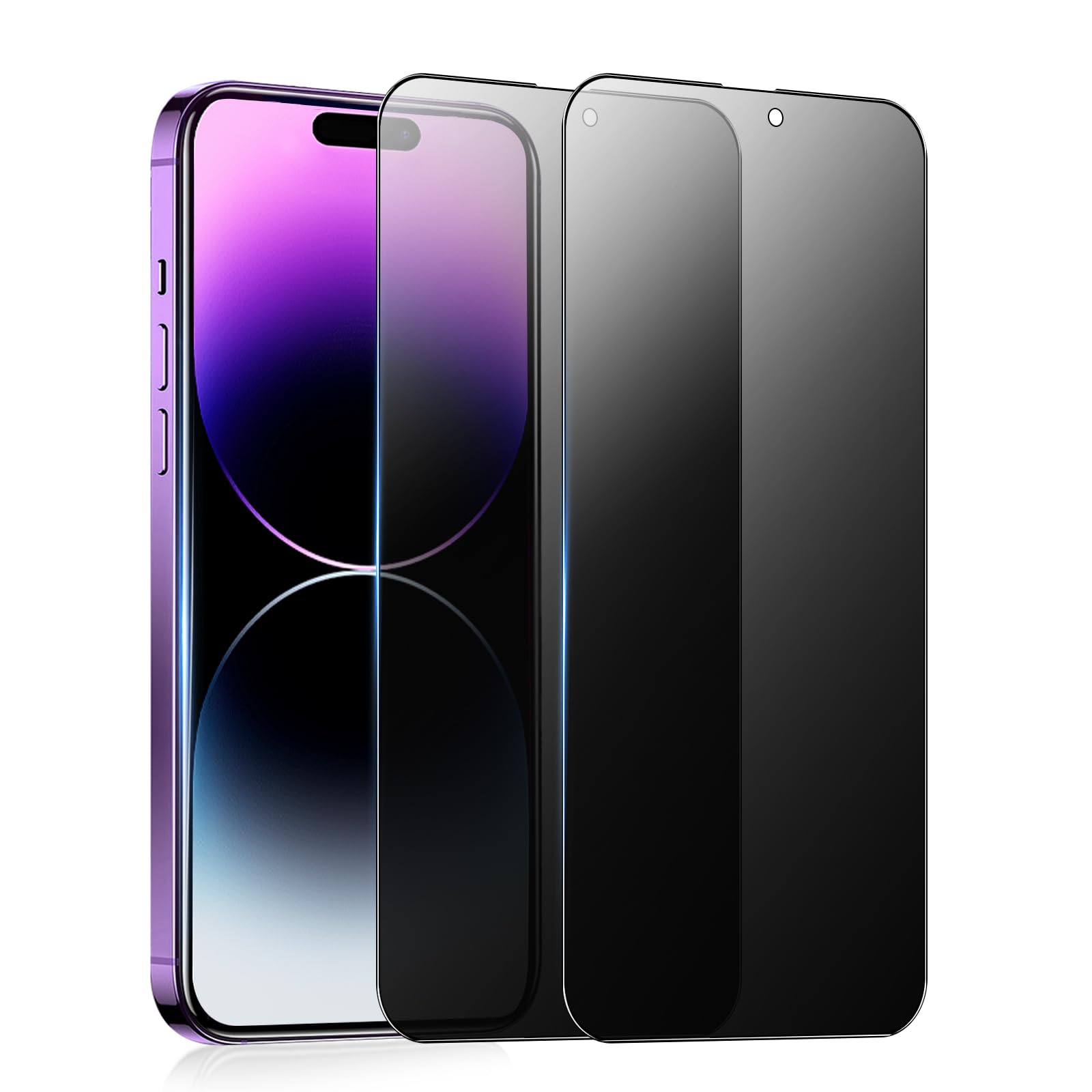 Amazon.co.jp: 【覗き見防止】iPhone 14 Pro ガラスフィルム iPhone 14 