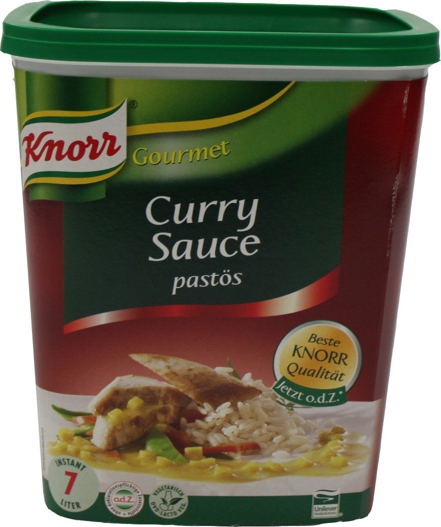 Knorr Curry Sauce pastös 1.1 kg, 1er Pack (1 x 1.1 kg) Amazon.de