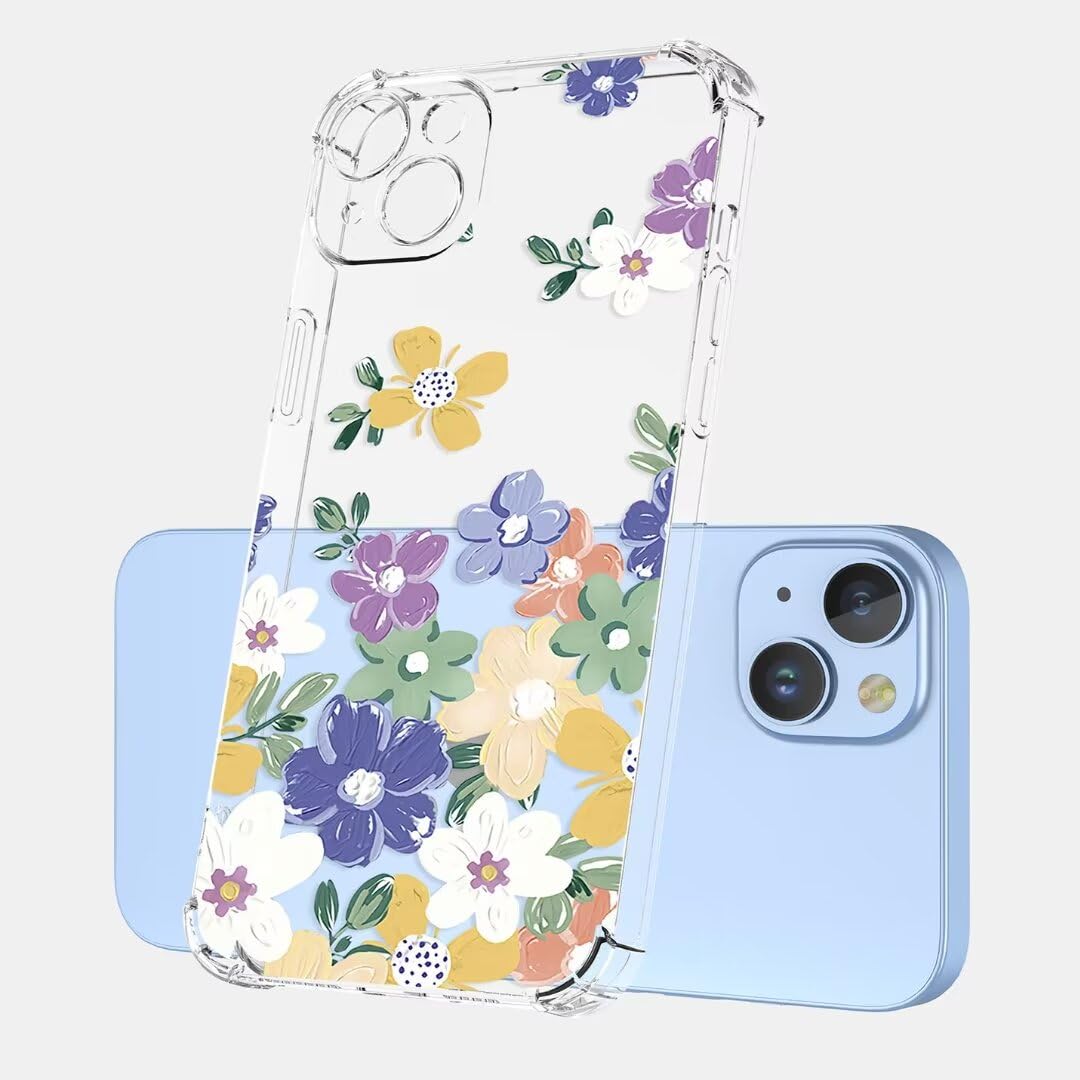 Custodia BORYA Per Honor Magic6 Lite / X9b / X50 - Morbida Silicone TPU Antiurto Con Airbag, Leggera E Antigiallo (Viola Chiaro)