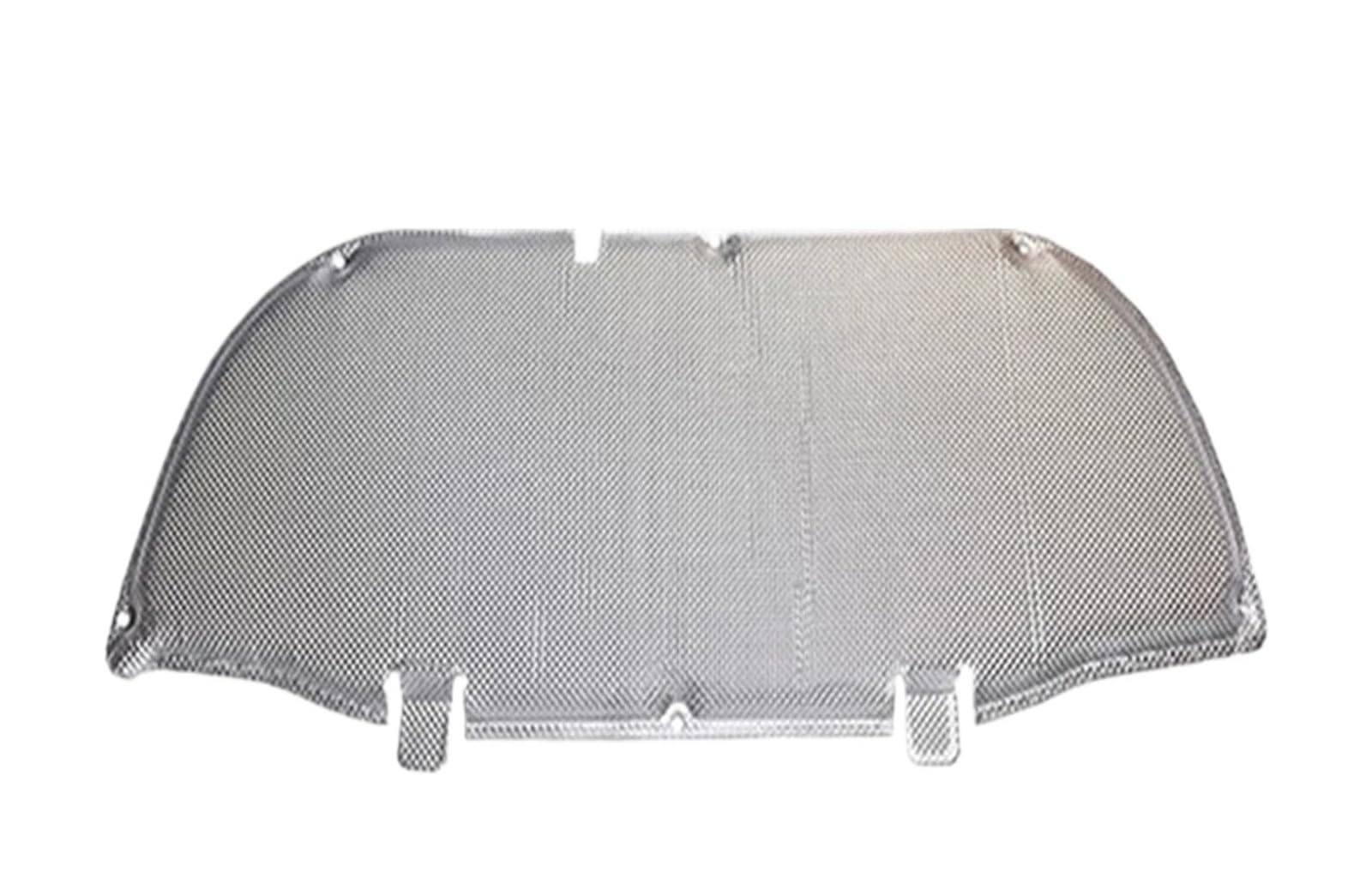 Waleqw One Color For Toyota For Corolla For Cross 2020-2025 Front Engine Hood Insulation Pad Sound Heat Cotton Soundproof Mat Cover Foam Fireproof Engine Heat Insulation Pad(Aluminum Foil)