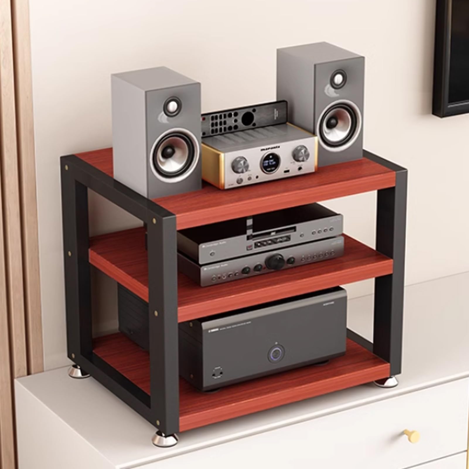 Soporte de medios antichoque que soluciona los saltos de aguja en reproductores de discos