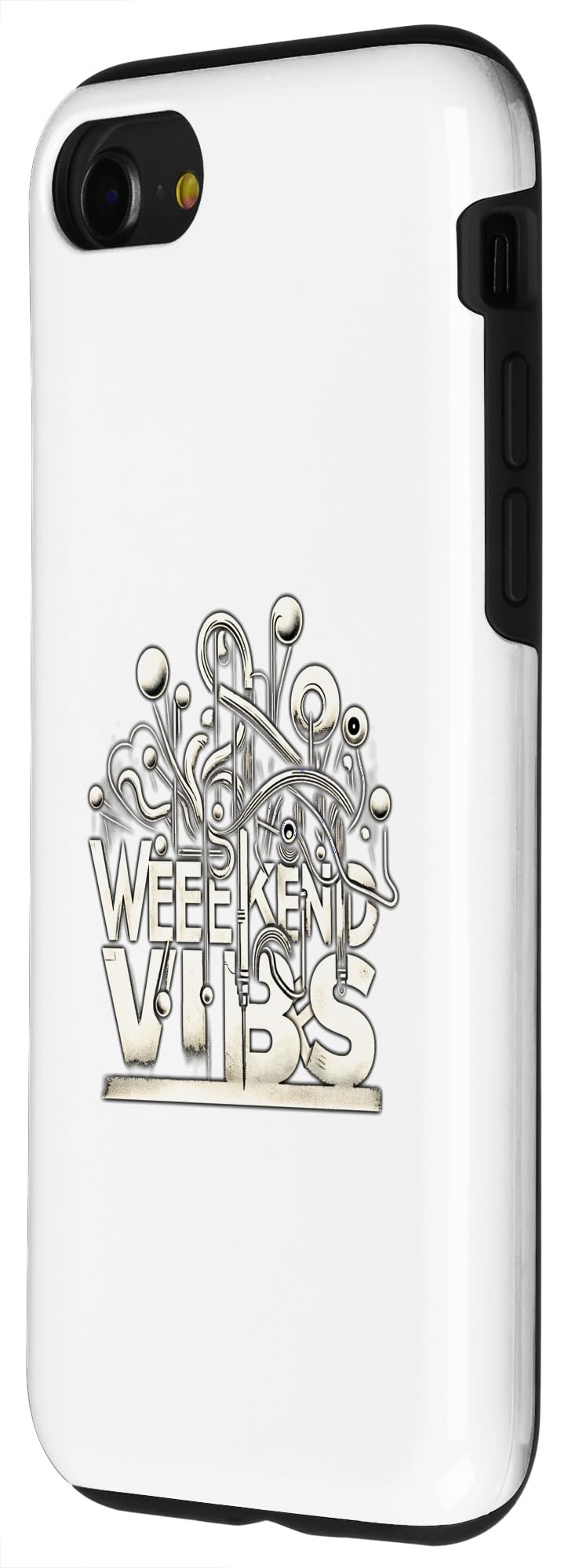 iPhone SE (2020) / 7 / 8 Weekend Vibes Summer Style: Cool & Casual Graphic Tees Case - Image 2