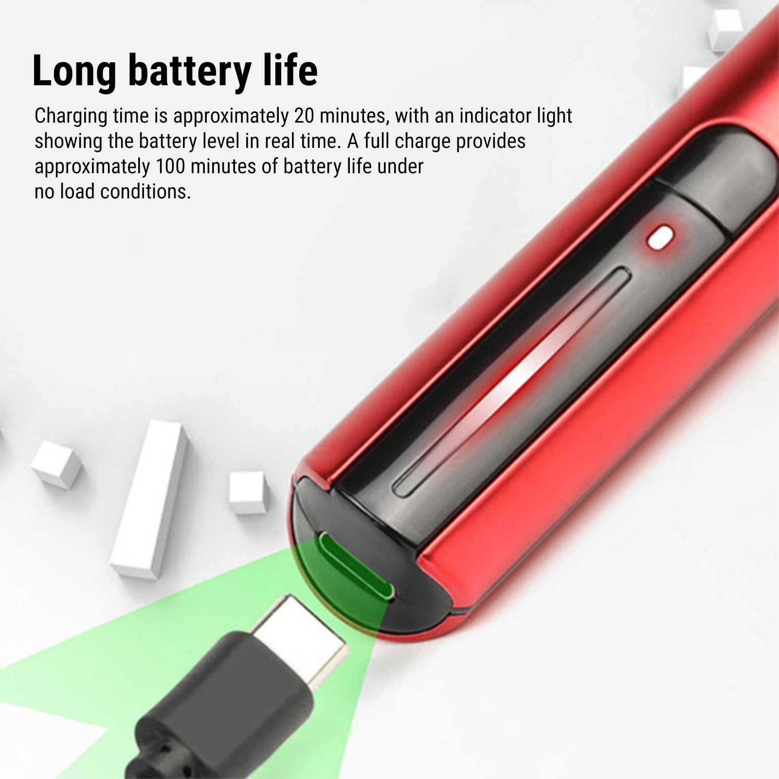 Fockety Lijadora eléctrica con bolígrafo, minilijadora reciprocante USB ajustable de 3 velocidades con 8 cabezales de lijado, protección contra sobrecargas para manualidades y pulido